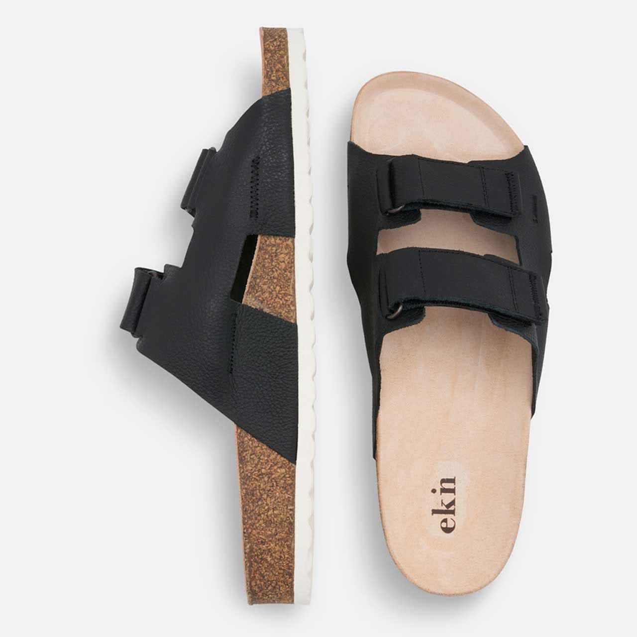 ekn Azalea Black Sandale vegan